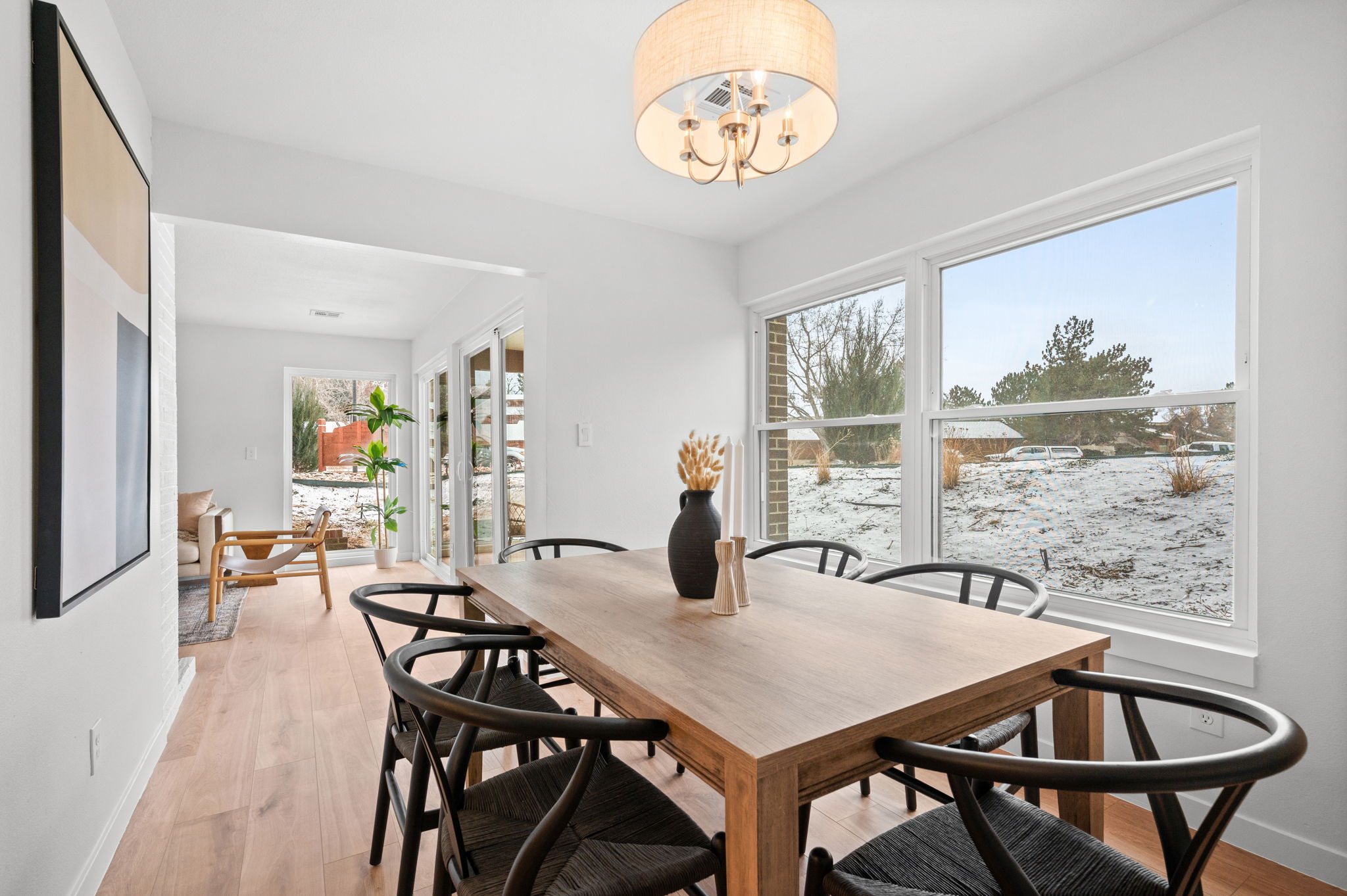 500 Manhattan Dr staged dining area — Boulder CO